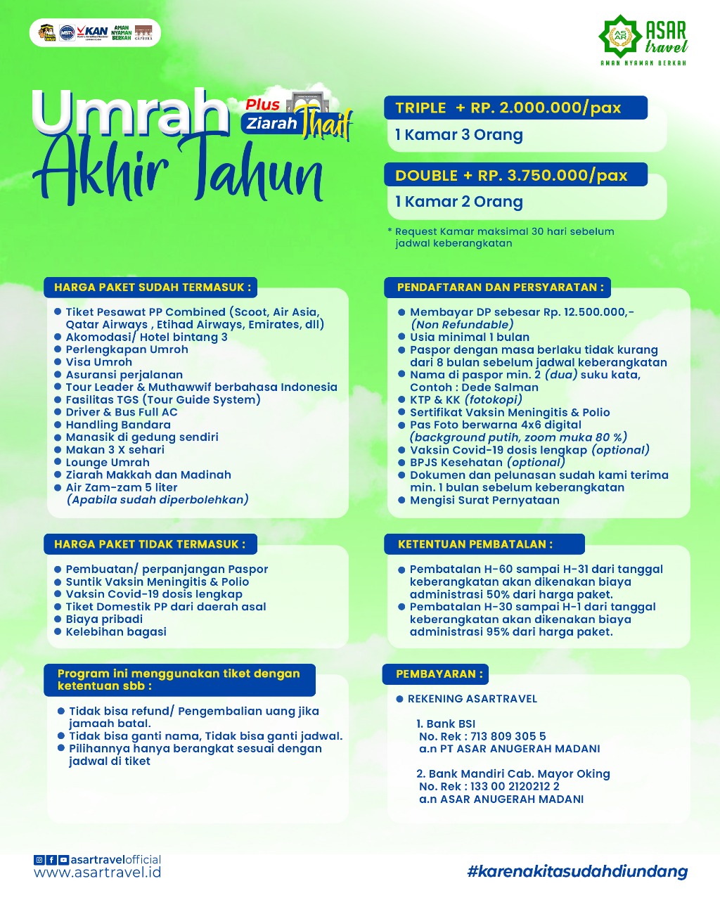 Umroh Akhir Tahun Plus Thaif