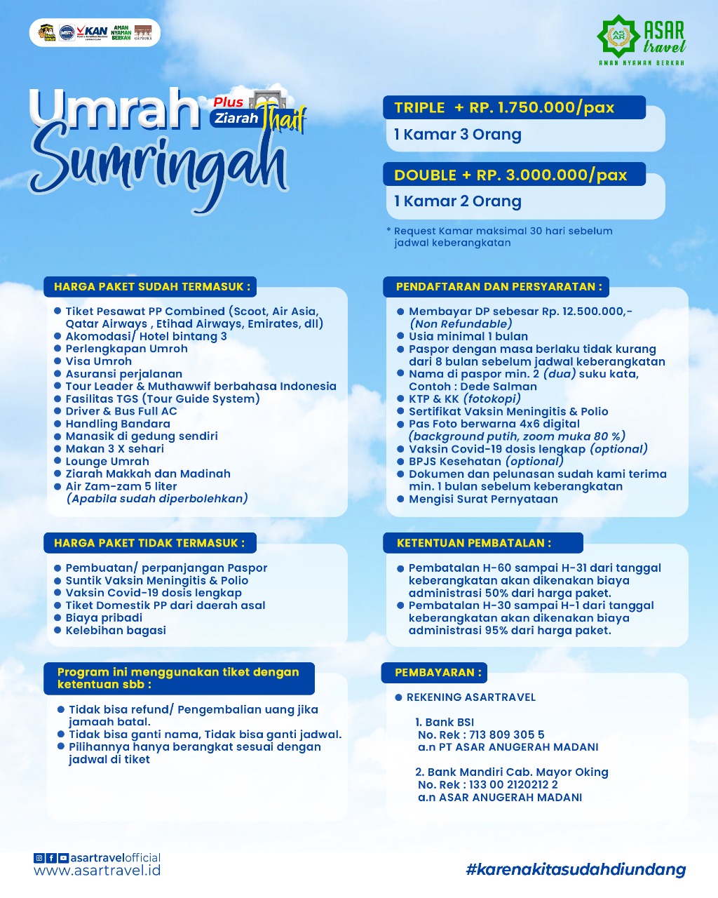 Umroh Sakinah November 2026